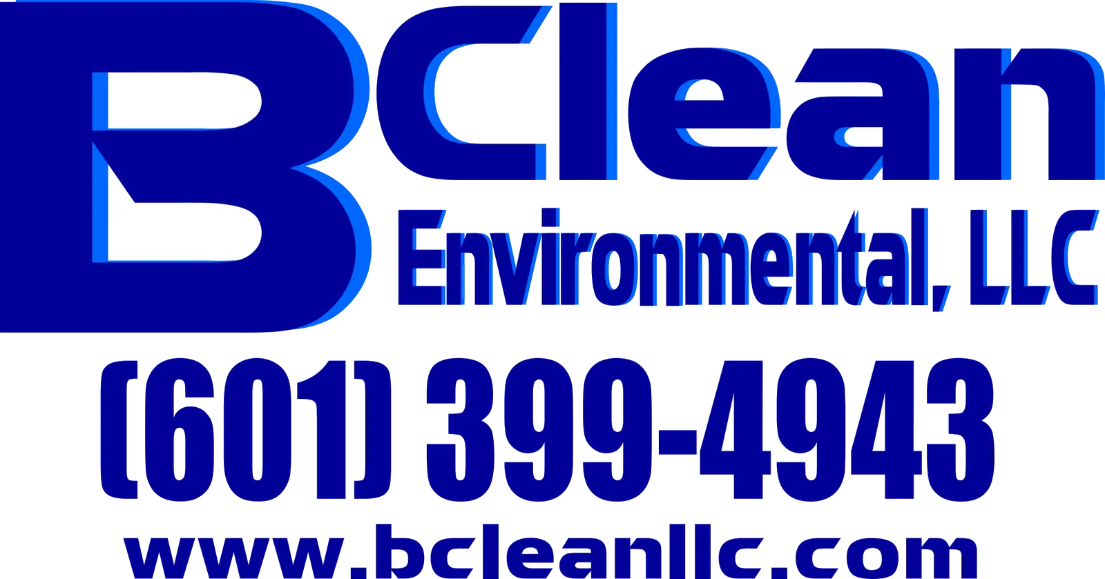 B Clean Environmental, sign face