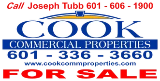 Cook Commercial Properties, property sign