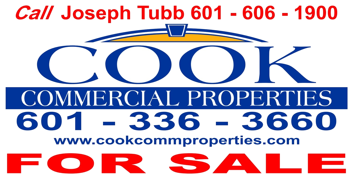 Cook Commercial Properties, property sign