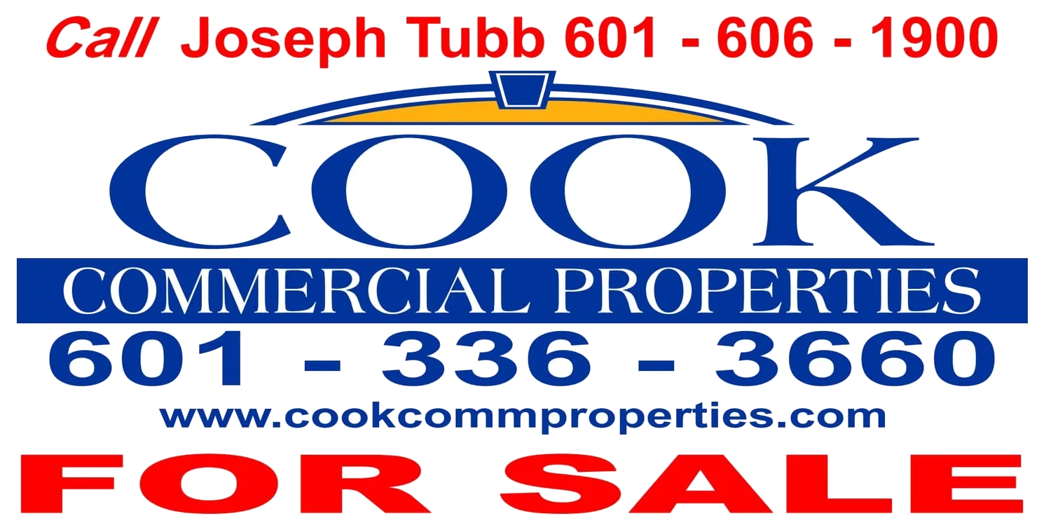 Cook Commercial Properties, property sign