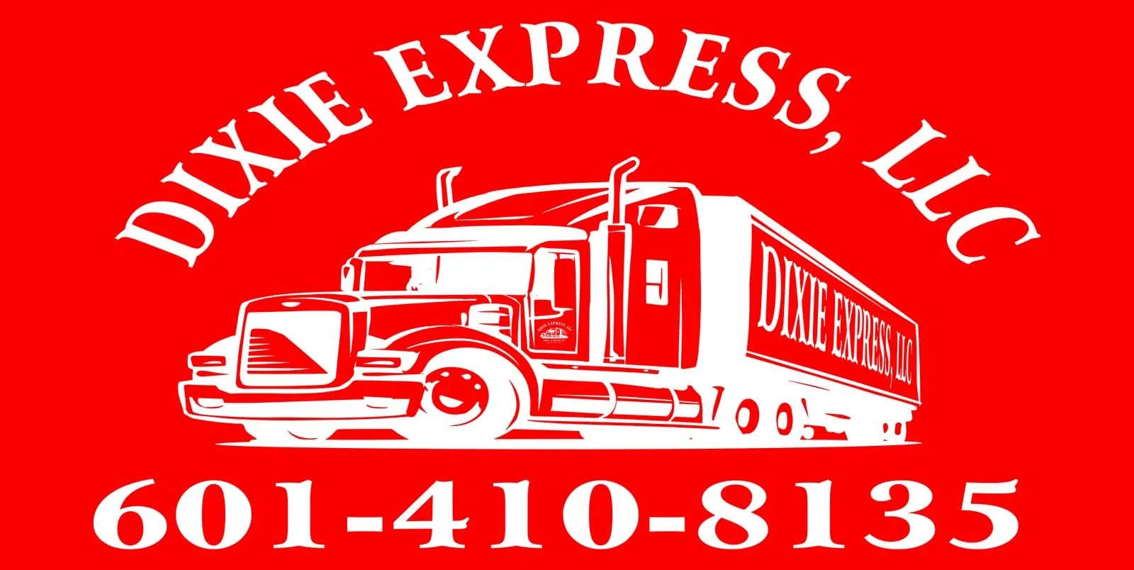 Dixie Express, LLC, truck lettering