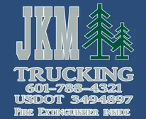 JKM Trucking, door lettering