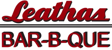 Leatha's Bar-B-Que, storefront sign